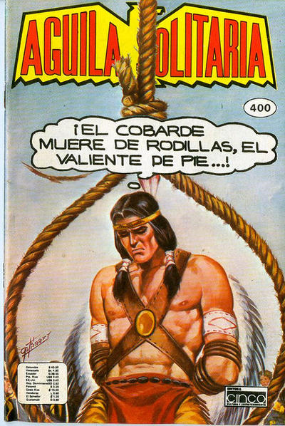 Cover for Aguila Solitaria (Editora Cinco, 1976 series) #400