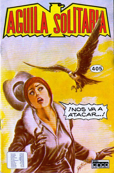 Cover for Aguila Solitaria (Editora Cinco, 1976 series) #405