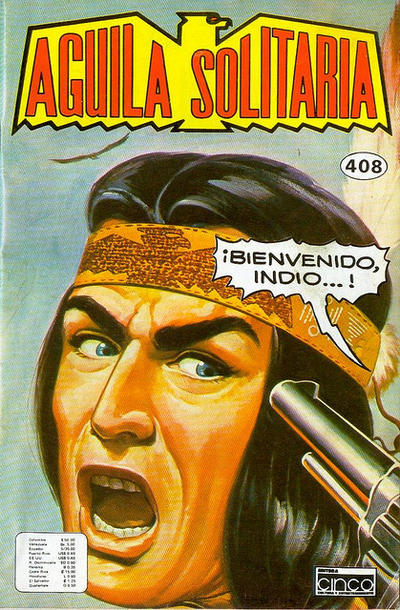 Cover for Aguila Solitaria (Editora Cinco, 1976 series) #408