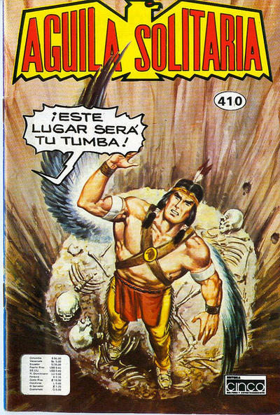 Cover for Aguila Solitaria (Editora Cinco, 1976 series) #410