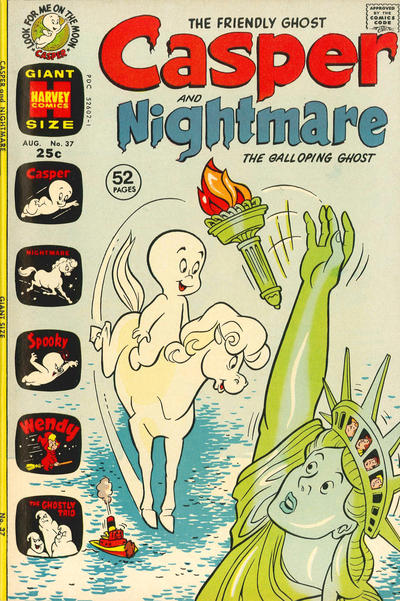 Cover for Casper & Nightmare (Harvey, 1964 series) #37