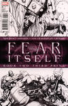 Cover for Fear Itself (Marvel, 2011 series) #2 [Third Print]