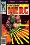 Cover Thumbnail for Mark Hazzard: Merc (1986 series) #1 [Newsstand]
