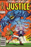 Cover for Justice (Marvel, 1986 series) #13 [Newsstand]