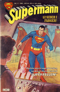 Cover Thumbnail for Supermann (Semic, 1977 series) #11/1980