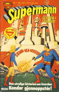 Cover Thumbnail for Supermann (Semic, 1977 series) #1/1981