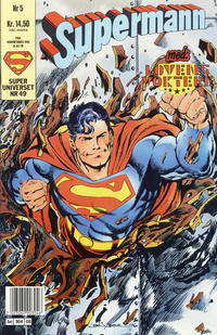 Cover Thumbnail for Supermann (Semic, 1985 series) #5/1990