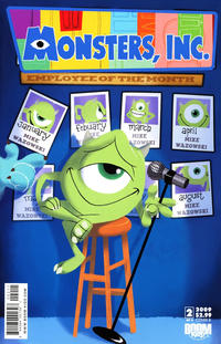 Cover Thumbnail for Monsters, Inc.: Laugh Factory (Boom! Studios, 2009 series) #2 [Cover B]
