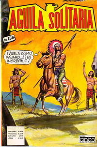 Cover for Aguila Solitaria (Editora Cinco, 1976 series) #158