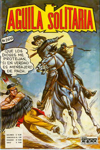 Cover for Aguila Solitaria (Editora Cinco, 1976 series) #166