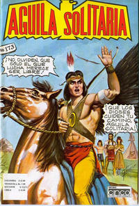 Cover for Aguila Solitaria (Editora Cinco, 1976 series) #173