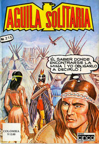 Cover for Aguila Solitaria (Editora Cinco, 1976 series) #215