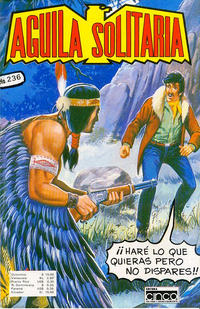 Cover for Aguila Solitaria (Editora Cinco, 1976 series) #236