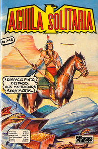 Cover for Aguila Solitaria (Editora Cinco, 1976 series) #248