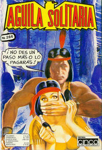 Cover for Aguila Solitaria (Editora Cinco, 1976 series) #266