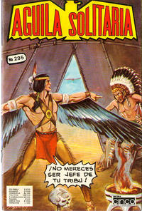 Cover for Aguila Solitaria (Editora Cinco, 1976 series) #295