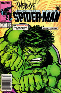Cover Thumbnail for Web of Spider-Man (Marvel, 1985 series) #7 [Newsstand]