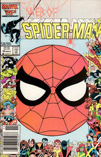 Cover Thumbnail for Web of Spider-Man (Marvel, 1985 series) #20 [Newsstand]