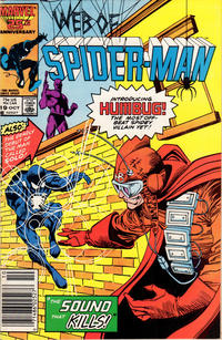 Cover Thumbnail for Web of Spider-Man (Marvel, 1985 series) #19 [Newsstand]