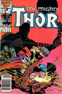 Cover Thumbnail for Thor (Marvel, 1966 series) #375 [Newsstand]
