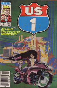 Cover Thumbnail for U.S. 1 (Marvel, 1983 series) #9 [Newsstand]