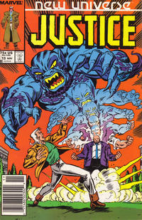 Cover Thumbnail for Justice (Marvel, 1986 series) #13 [Newsstand]