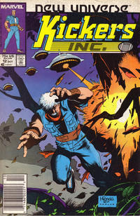 Cover Thumbnail for Kickers, Inc. (Marvel, 1986 series) #12 [Newsstand]