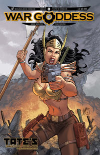 Cover Thumbnail for War Goddess (Avatar Press, 2011 series) #0 [Tate's Comics]