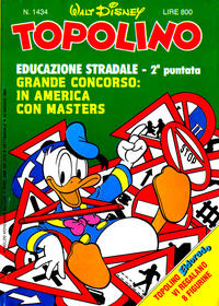 Cover Thumbnail for Topolino (Mondadori, 1949 series) #1434