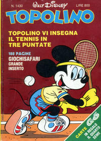 Cover Thumbnail for Topolino (Mondadori, 1949 series) #1430