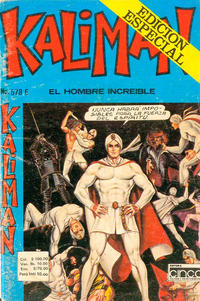 Cover Thumbnail for Kaliman (Editora Cinco, 1976 series) #578