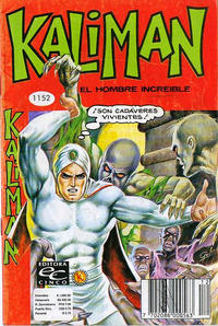 Cover Thumbnail for Kaliman (Editora Cinco, 1976 series) #1152