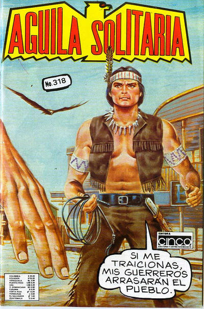 Cover for Aguila Solitaria (Editora Cinco, 1976 series) #318