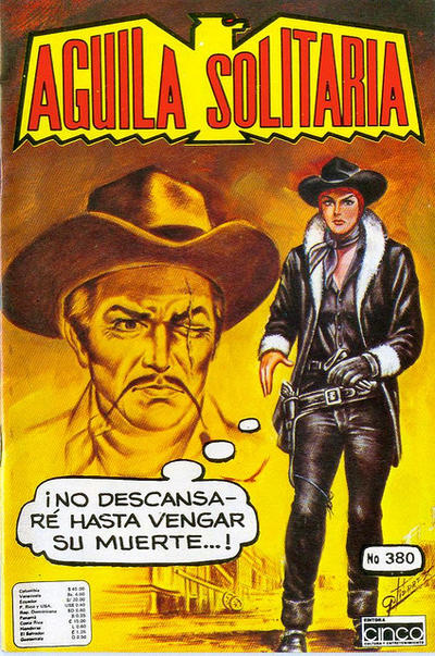 Cover for Aguila Solitaria (Editora Cinco, 1976 series) #380