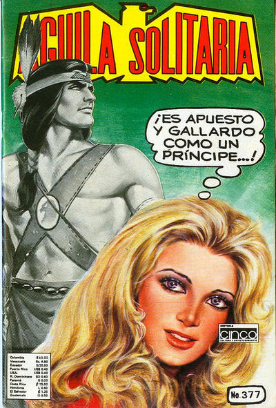 Cover for Aguila Solitaria (Editora Cinco, 1976 series) #377