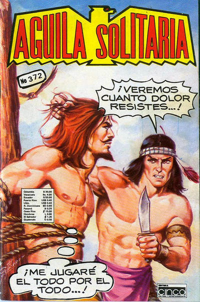 Cover for Aguila Solitaria (Editora Cinco, 1976 series) #372