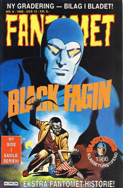 Cover for Fantomet (Semic, 1976 series) #8/1986