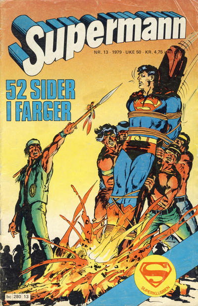 Cover for Supermann (Semic, 1977 series) #13/1979