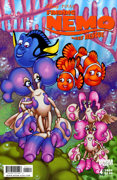 Cover for Finding Nemo: Reef Rescue (Boom! Studios, 2009 series) #4 [Cover B]