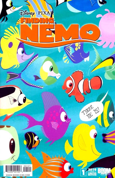 Cover for Finding Nemo (Boom! Studios, 2010 series) #1 [Limited Edition Cover C - Amy Mebberson]