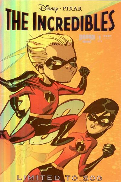Cover for The Incredibles: Family Matters (Boom! Studios, 2009 series) #1 [Cover D - Holofoil]