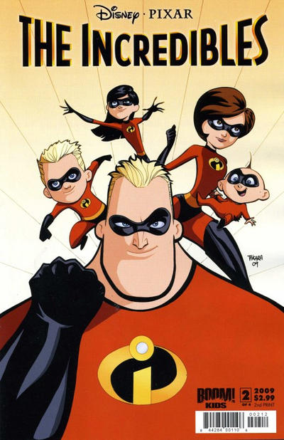 Cover for The Incredibles: Family Matters (Boom! Studios, 2009 series) #2 [2nd Print]