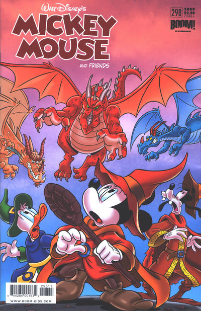 Cover for Mickey Mouse and Friends (Boom! Studios, 2009 series) #298 [Cover A]