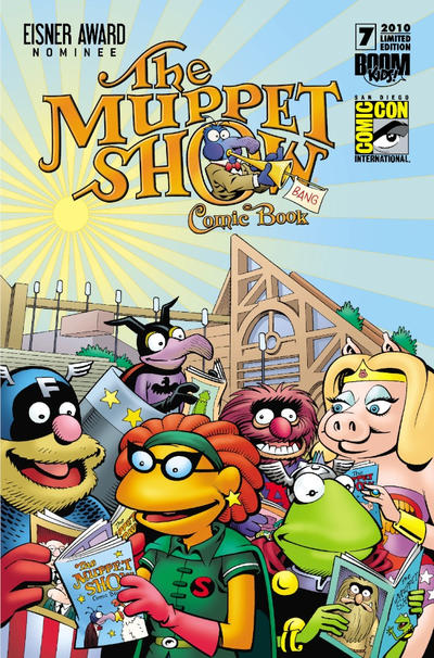 Cover for The Muppet Show: The Comic Book (Boom! Studios, 2009 series) #7 [SDCC]