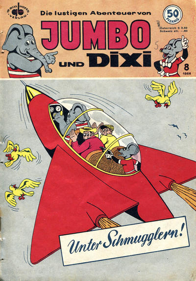 Cover for Die lustigen Abenteuer von Jumbo und Dixi (Billhöfer, 1966 series) #8