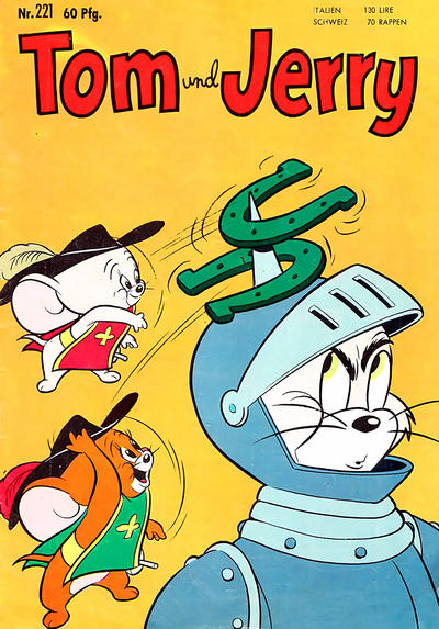 Cover for Tom und Jerry (Tessloff, 1959 series) #221