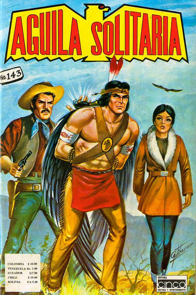 Cover for Aguila Solitaria (Editora Cinco, 1976 series) #143