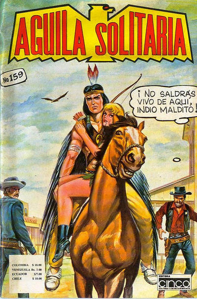 Cover for Aguila Solitaria (Editora Cinco, 1976 series) #159