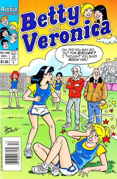 Cover for Betty and Veronica (Archie, 1987 series) #106 [Newsstand]