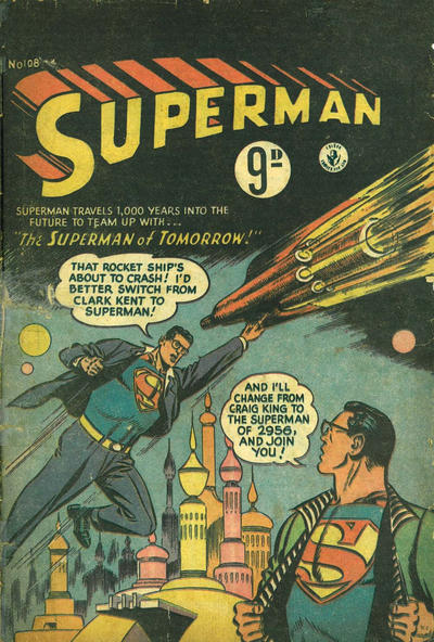 Cover for Superman (K. G. Murray, 1947 series) #108